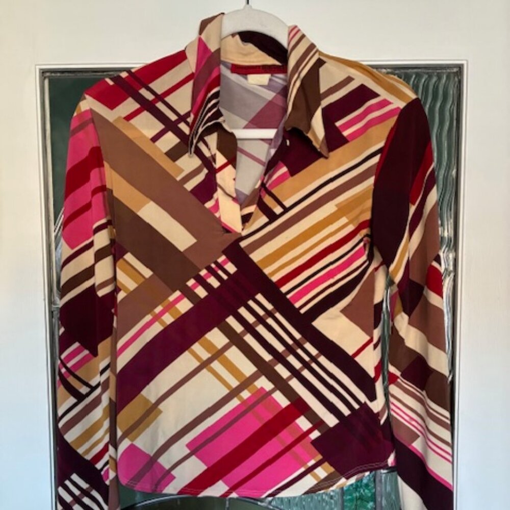 Woman's multicolored top